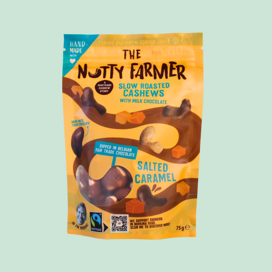 The Nutty Farmer: Cashews Melk Chocolade Karamel