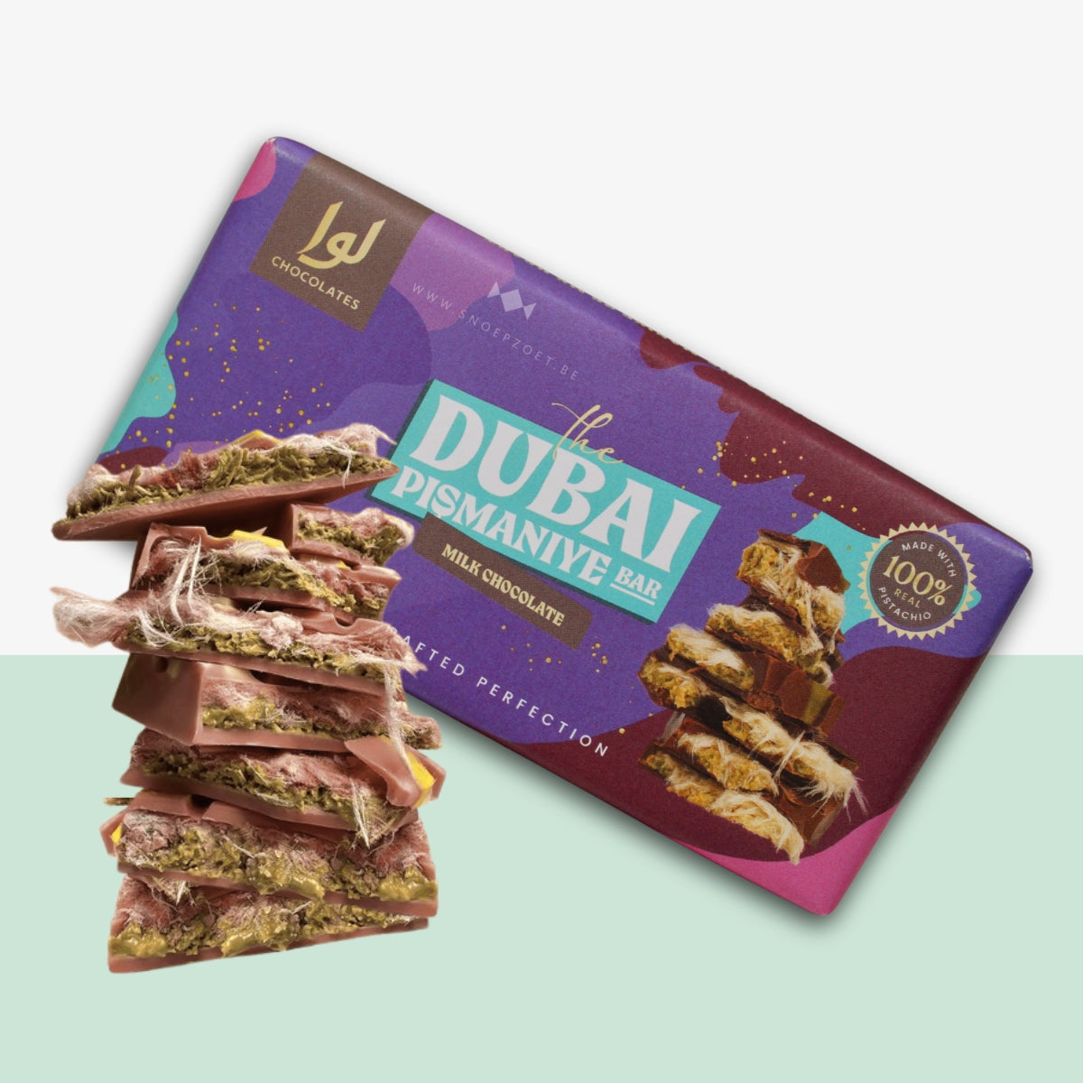Dubai: Milk Chocolate Pistachio & Angel Hair