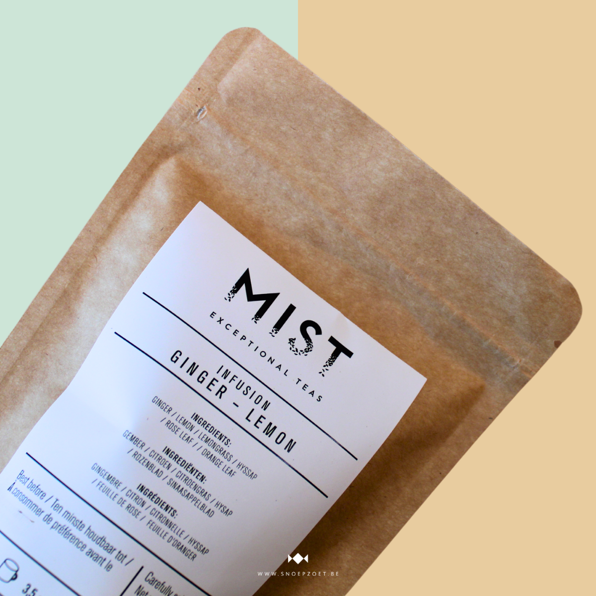 MIST Tea: Ginger & Lemon