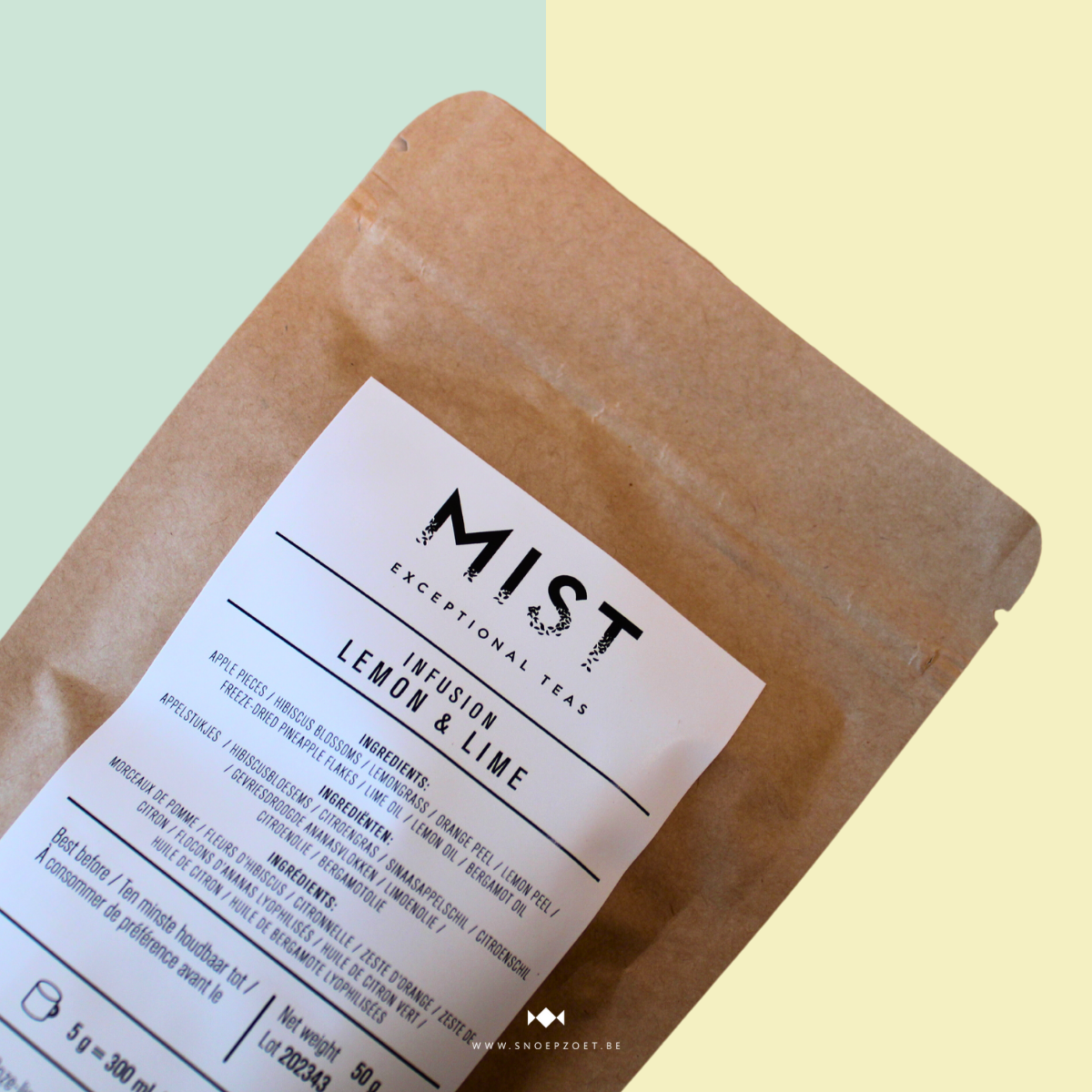 MIST Tea: Lemon & Lime