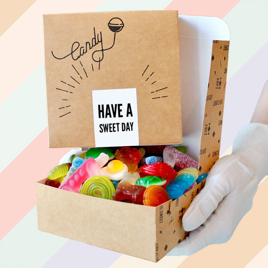 Have A Sweet Day snoepdoosje van ZOET met vers snoep, ideaal als lieve attentie of spontane verrassing