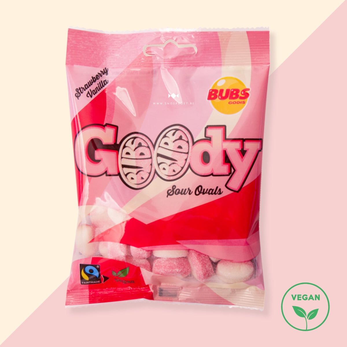 Bubs Goody Sour Ovals Strawberry Vanilla (small)