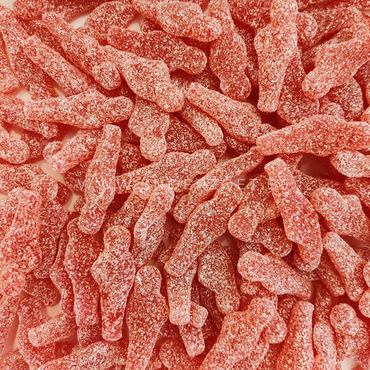 frisia zure manneke pis snoepjes, rode manneke pis vorm, vegan