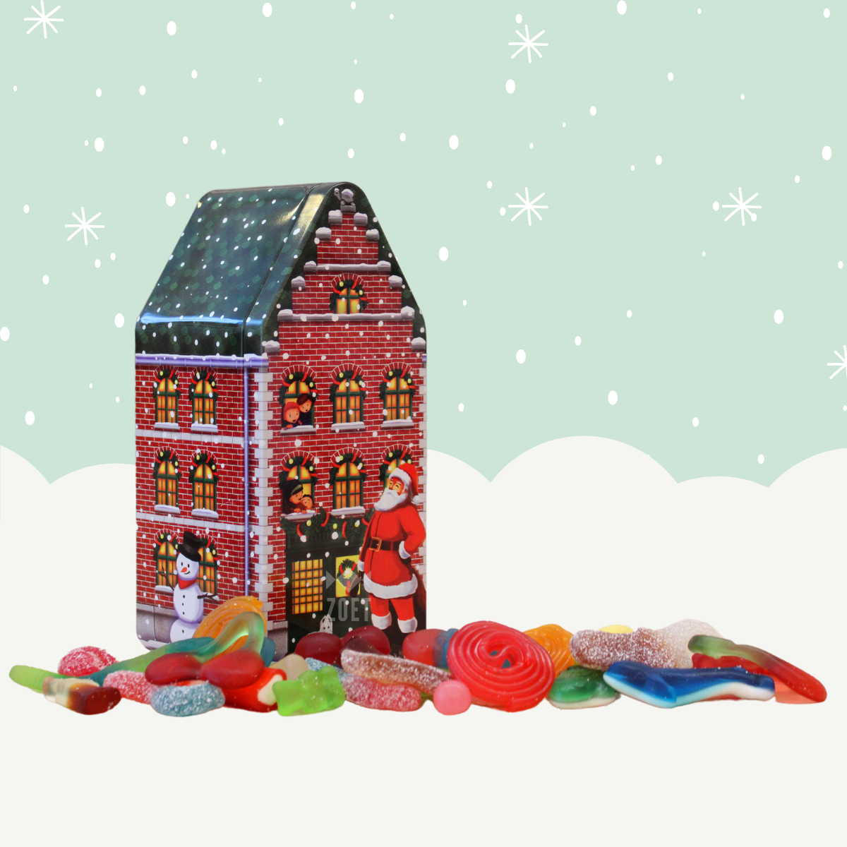 Kerst Snoephuisje Small