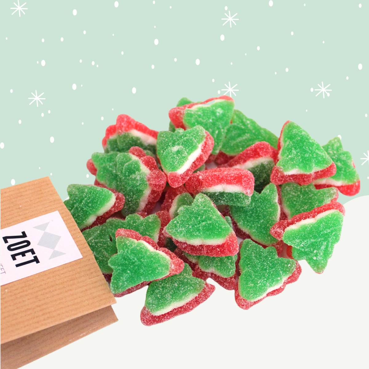 Zakje Kerstboomsnoep