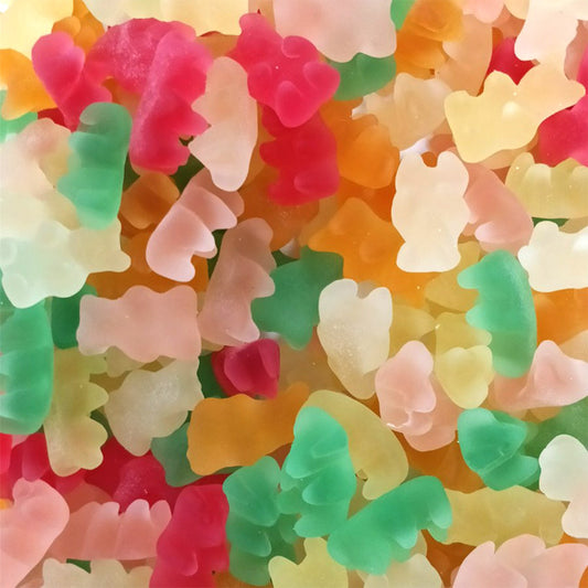 joris beertjes snoepjes, kleurrijke beervorm, fruitmix smaken