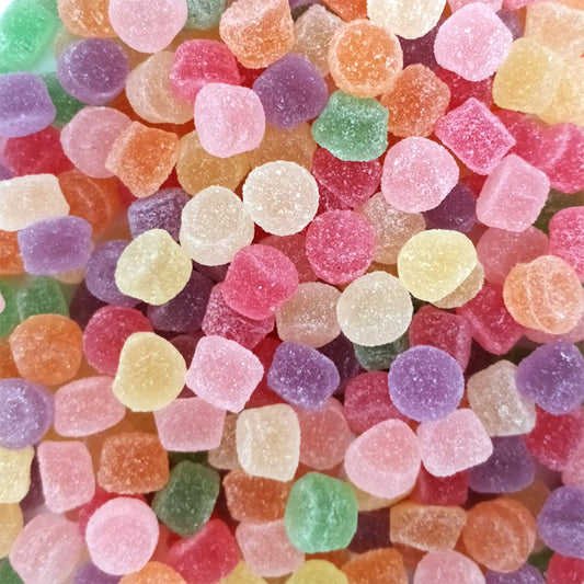 joris meli melo snoepjes, kleurrijke bolvorm, dun suikerlaagje, fruitmix smaken