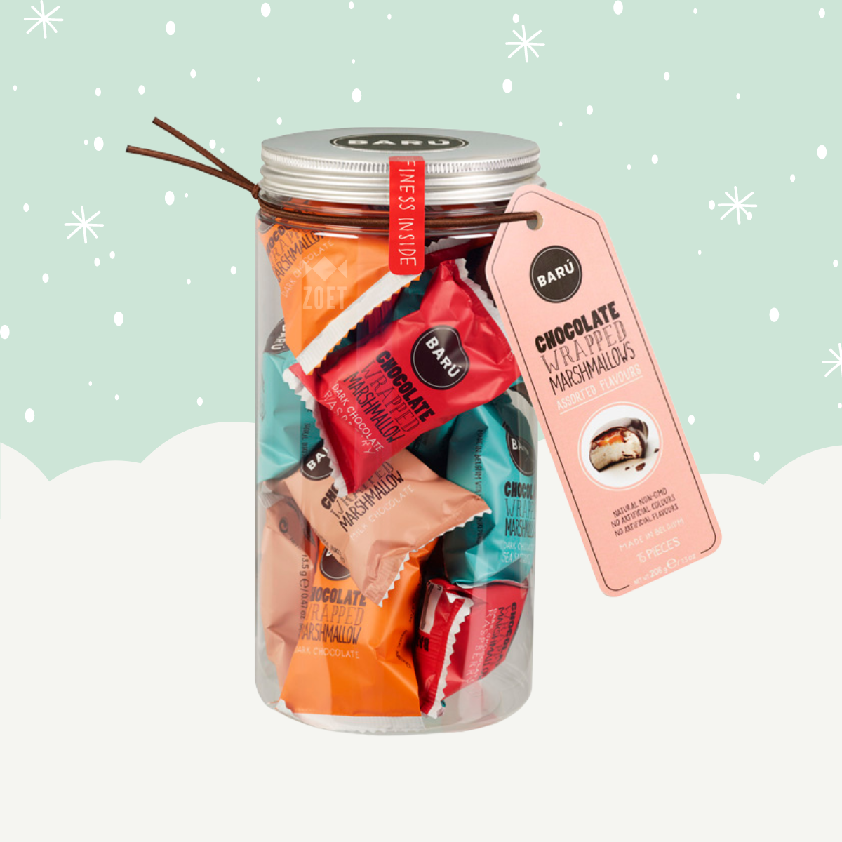 BARÚ Marshmallow Gift Jar