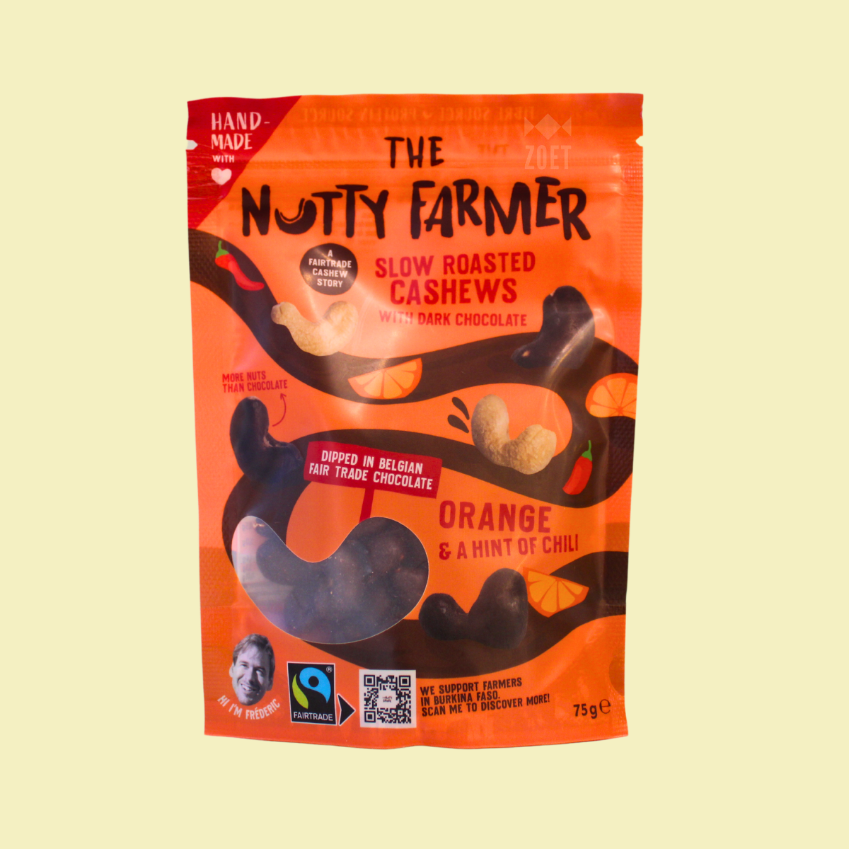 The Nutty Farmer: Cashews Dark Chocolate Orange & Chili