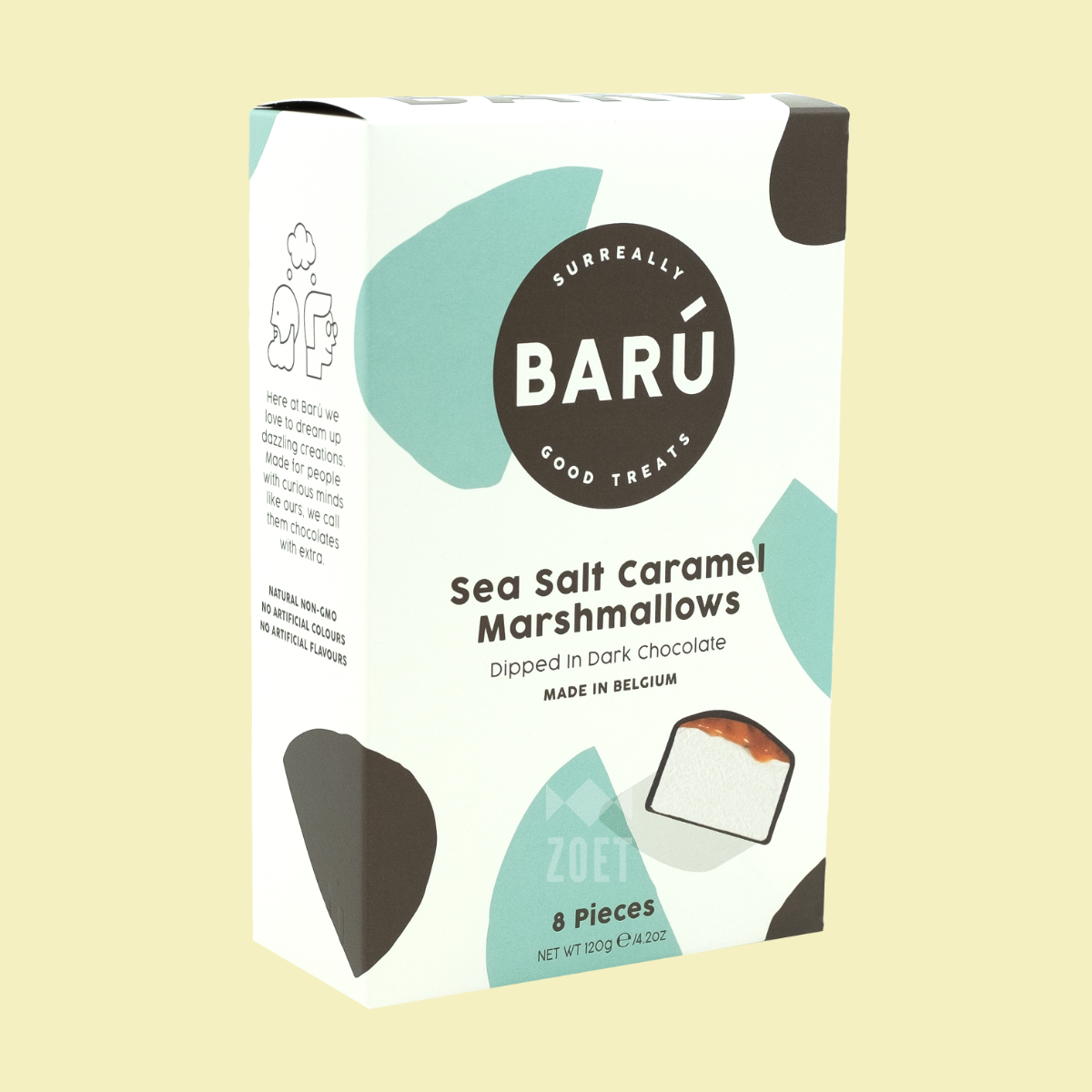 BARÚ Sea Salt Caramel Marshmallows Dark Chocolate - Large