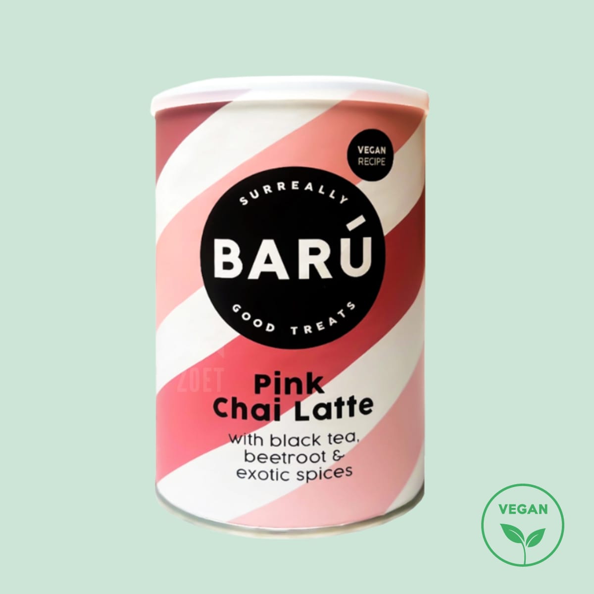 BARÚ Pink Chai Latte