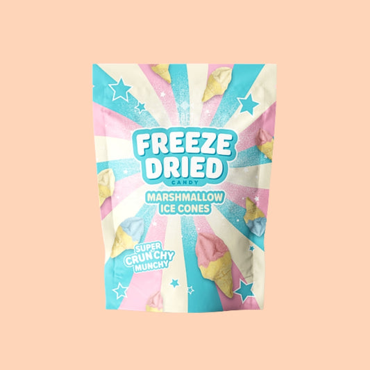 Freeze Dried Candy: Marshmallow Ice Cones