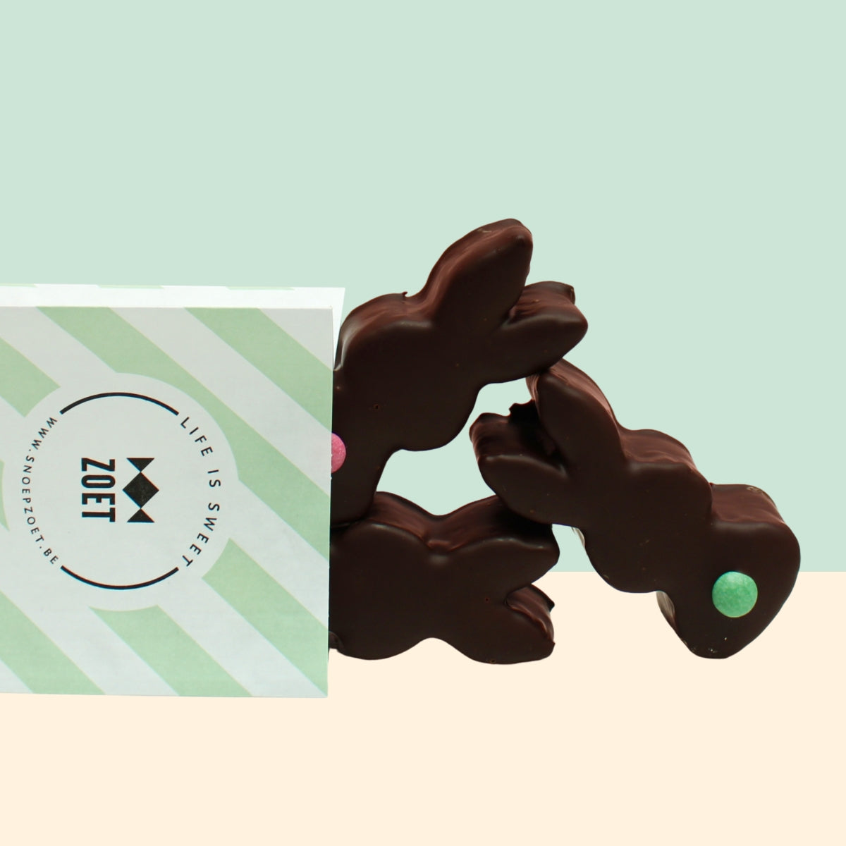 Spekken Haasjes: Pure Chocolade