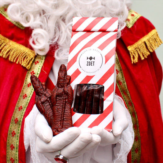 sinterklaas zakje guimauves etna, 7 marshmallows omhuld met chocolade