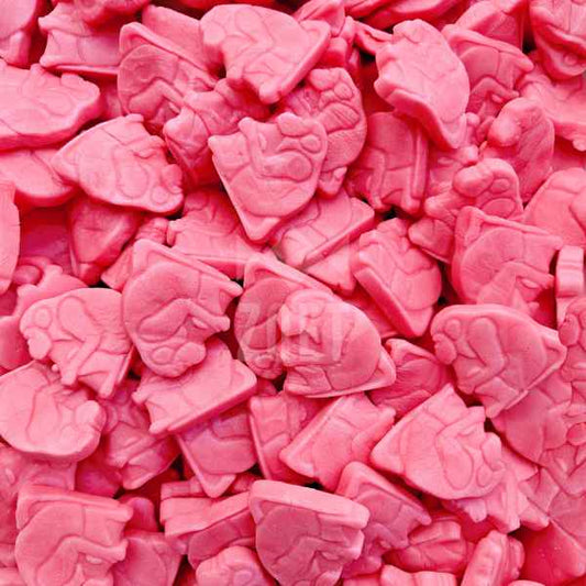 Malaco Zoo Sweet Foamy Monkey - roze snoepjes in de vorm van aapjes