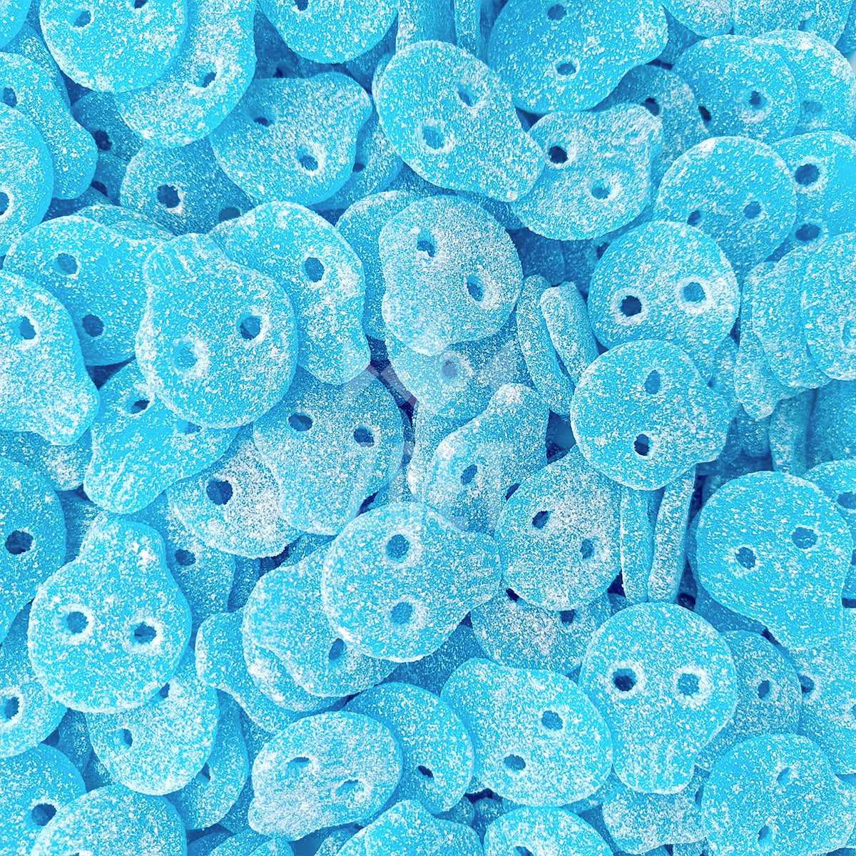 Deze kleurrijke skulls combineren een intense fruitige kern met een zure coating die zorgt voor een stevige prikkeling op de tong. Zacht van textuur, krachtig van smaak en opvallend van vorm. Bovendien zijn ze vegan en zonder gelatine. Ideaal voor wie houdt van zuur met karakter.