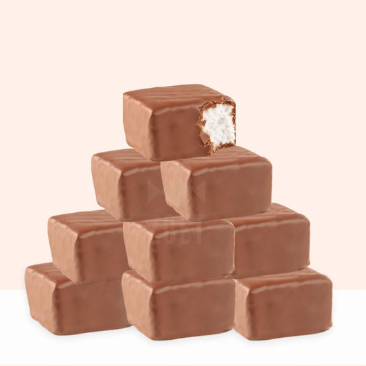 Vers Antwerps spek met melkchocolade