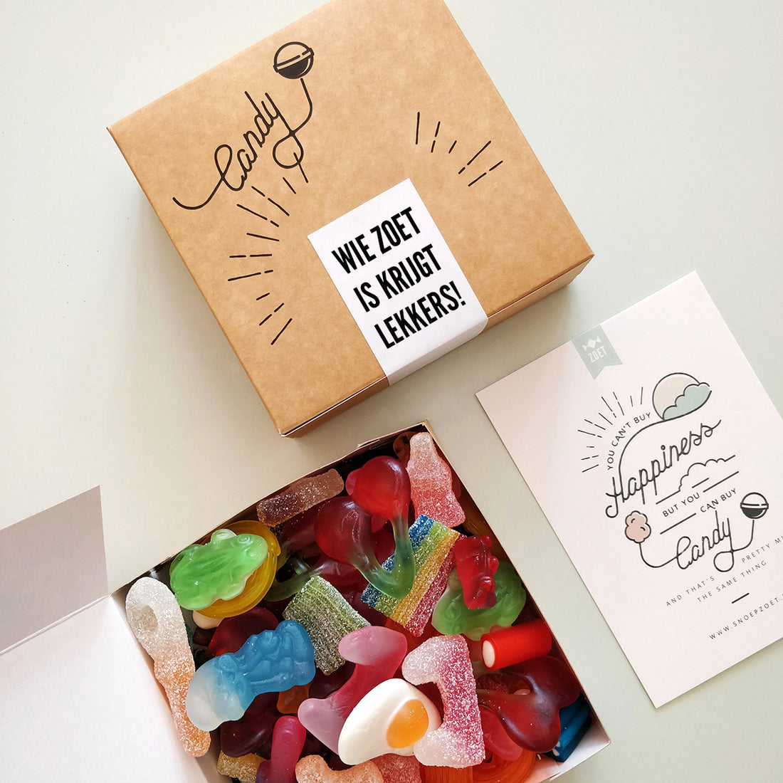 Wie ZOET is krijgt lekkers Zoet