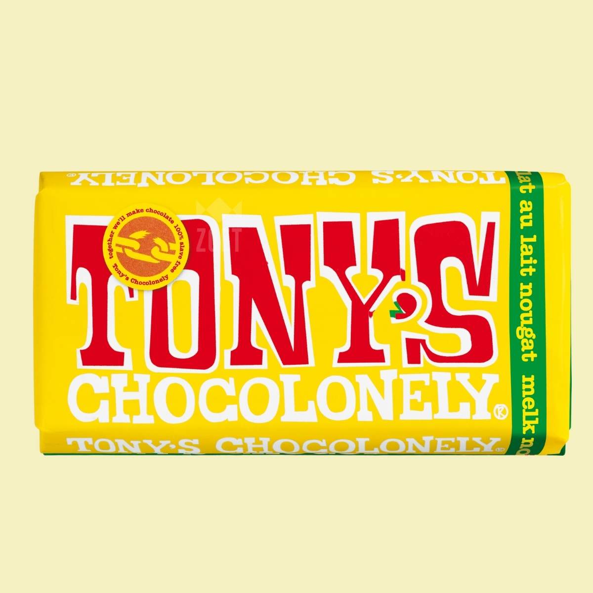 Tonys Chocolonely Melk chocolade tablet met nougat