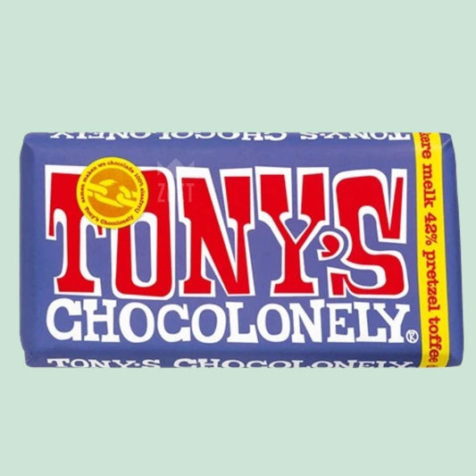 Tony's Donkere Melk Pretzel Toffee